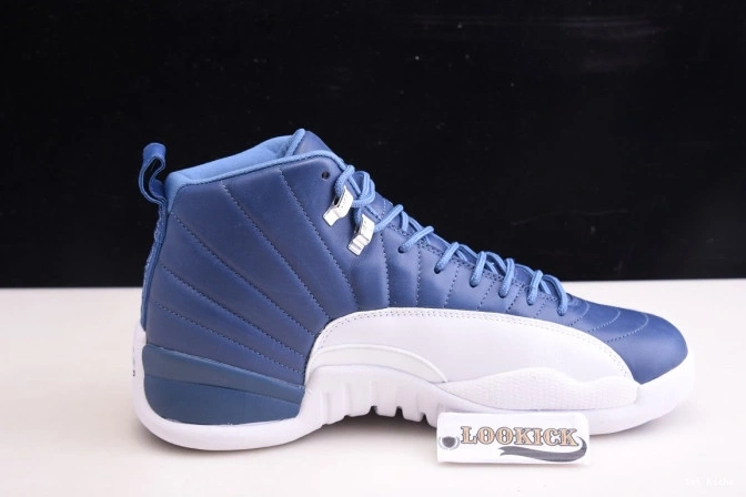 1st Kicks Shoes 12 Air Retro Jordan Blue 130690-404 Stone 0817